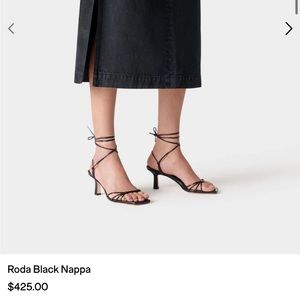 aeyde Roda Black Napa 37.5 *new*